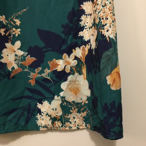 NWT YOINS Fluttery Sleeveless Boho Floral Dress - Picture 6 of 12